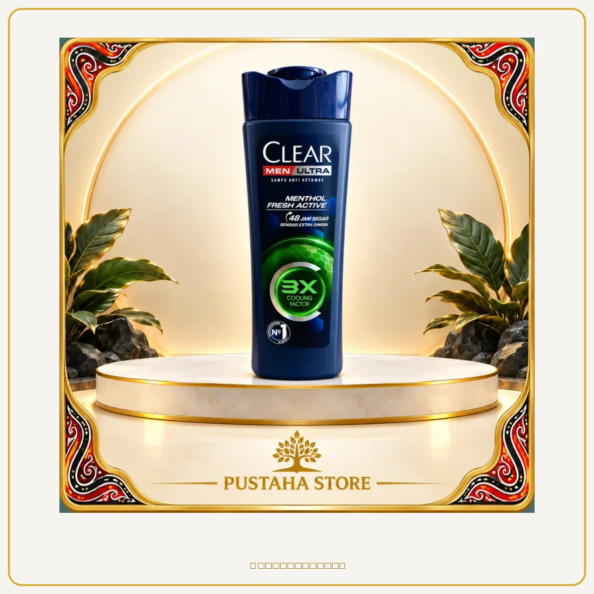 Sampo clear men mentol 160 ml