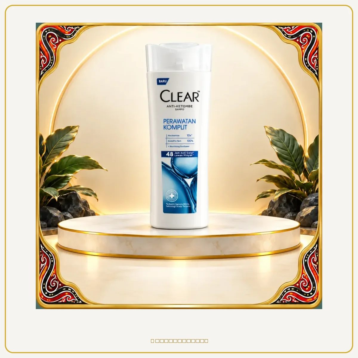 Sampo clear perawatan komplit 70 ml