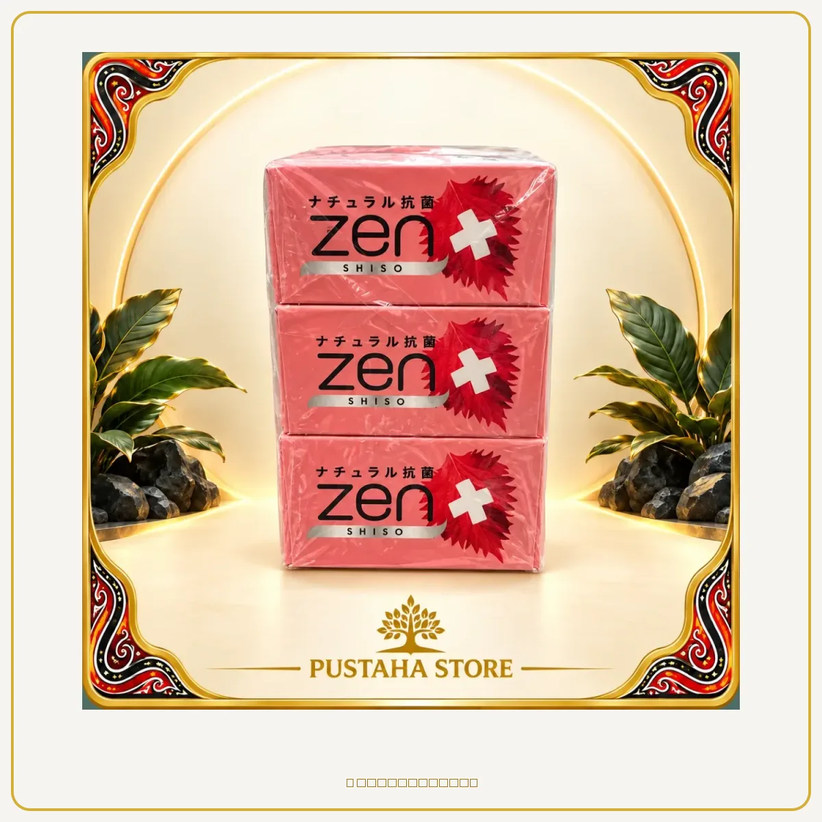 Sabun mandi Zen with sandalwood isi 3 70 gr