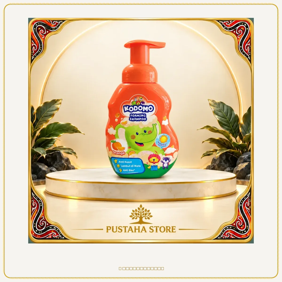 Sampo kodomo pump orange 250 ml
