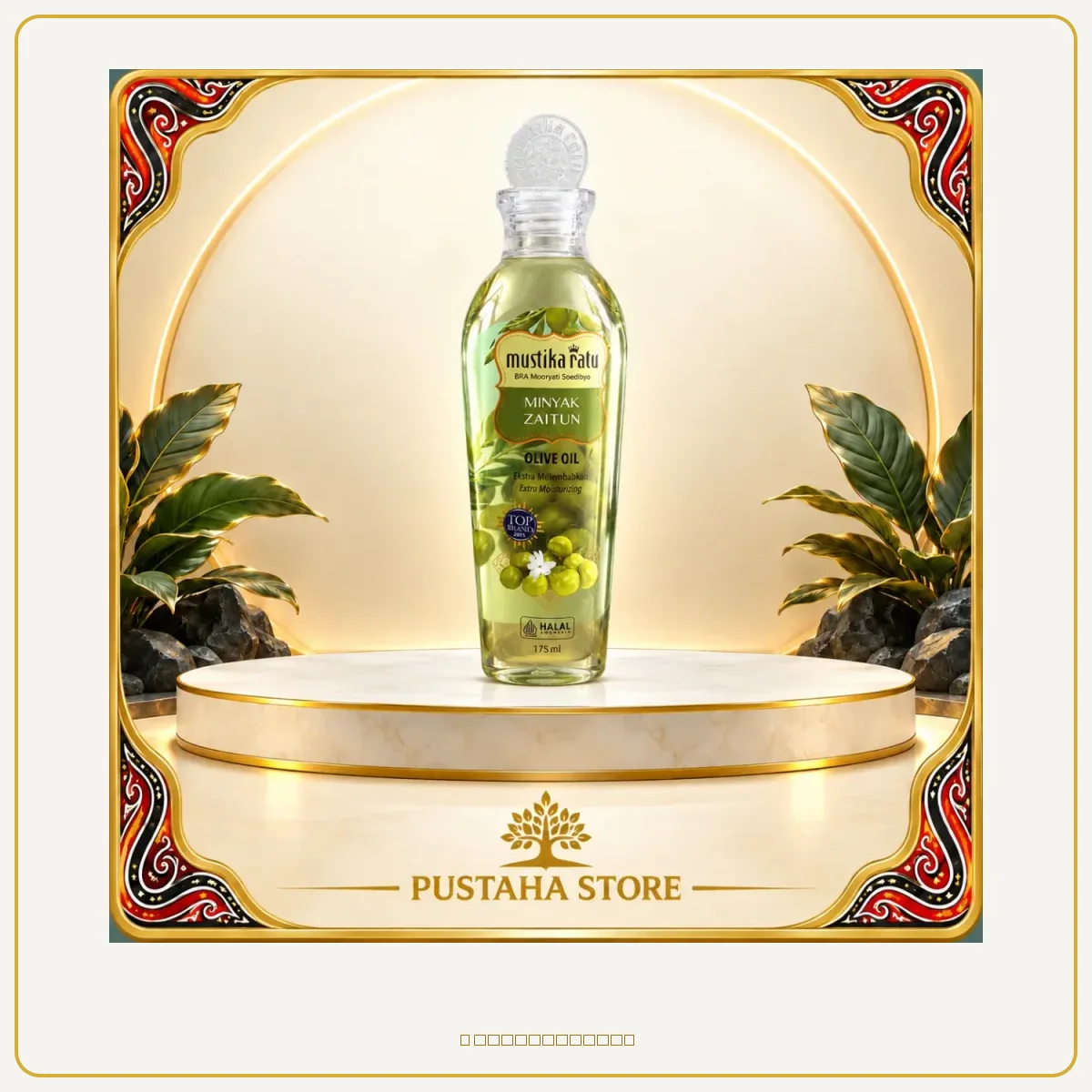 Minyak zaitun mustika ratu 175 ml
