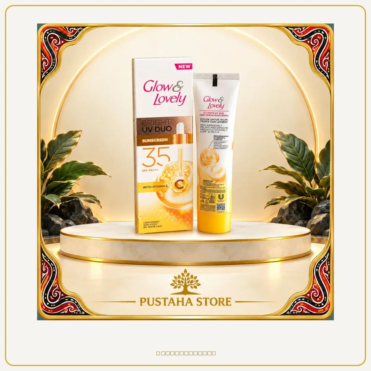 Glow & Lovely sunscreen spf 35 20 gr