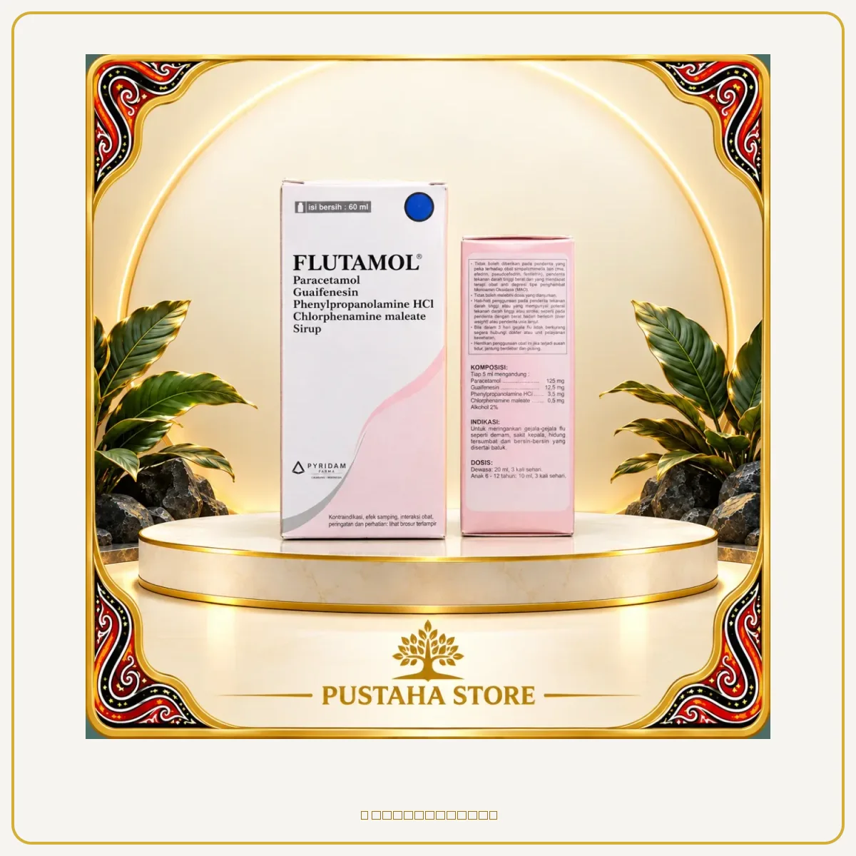 Flutamol sirup 60 ml